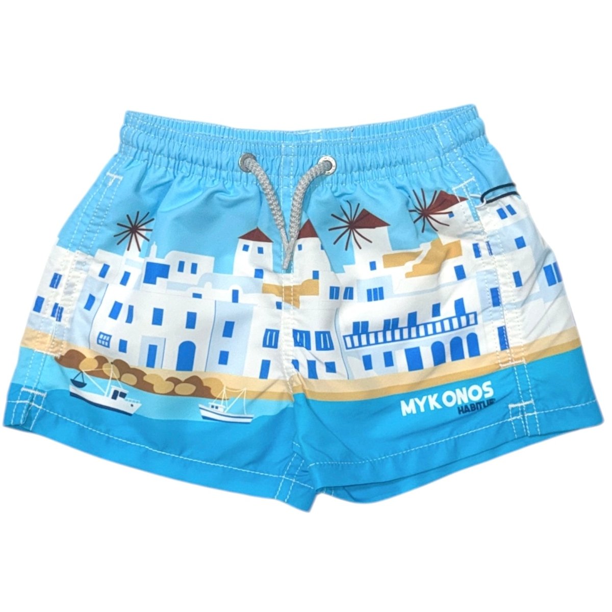 MYKONOS HAITI SWIM TRUNKS - MC2 SAINT BARTH KIDS