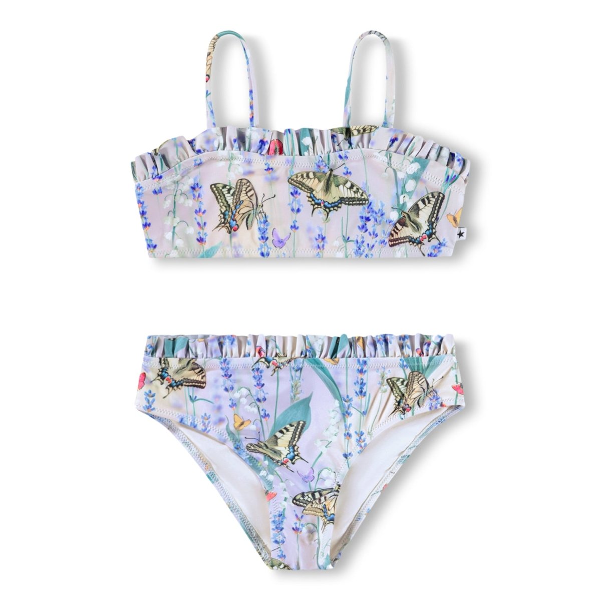 NAILA LAVENDER FIELD TWO PIECE BIKINI by MOLO | Kids Fashion