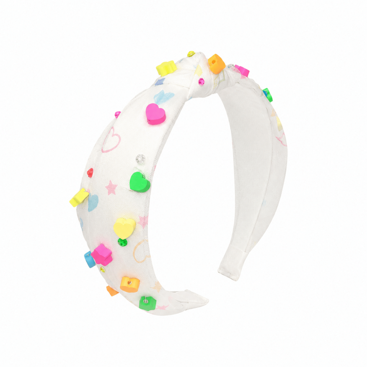 NEON CHARMS KNOT HEADBAND - BARI LYNN