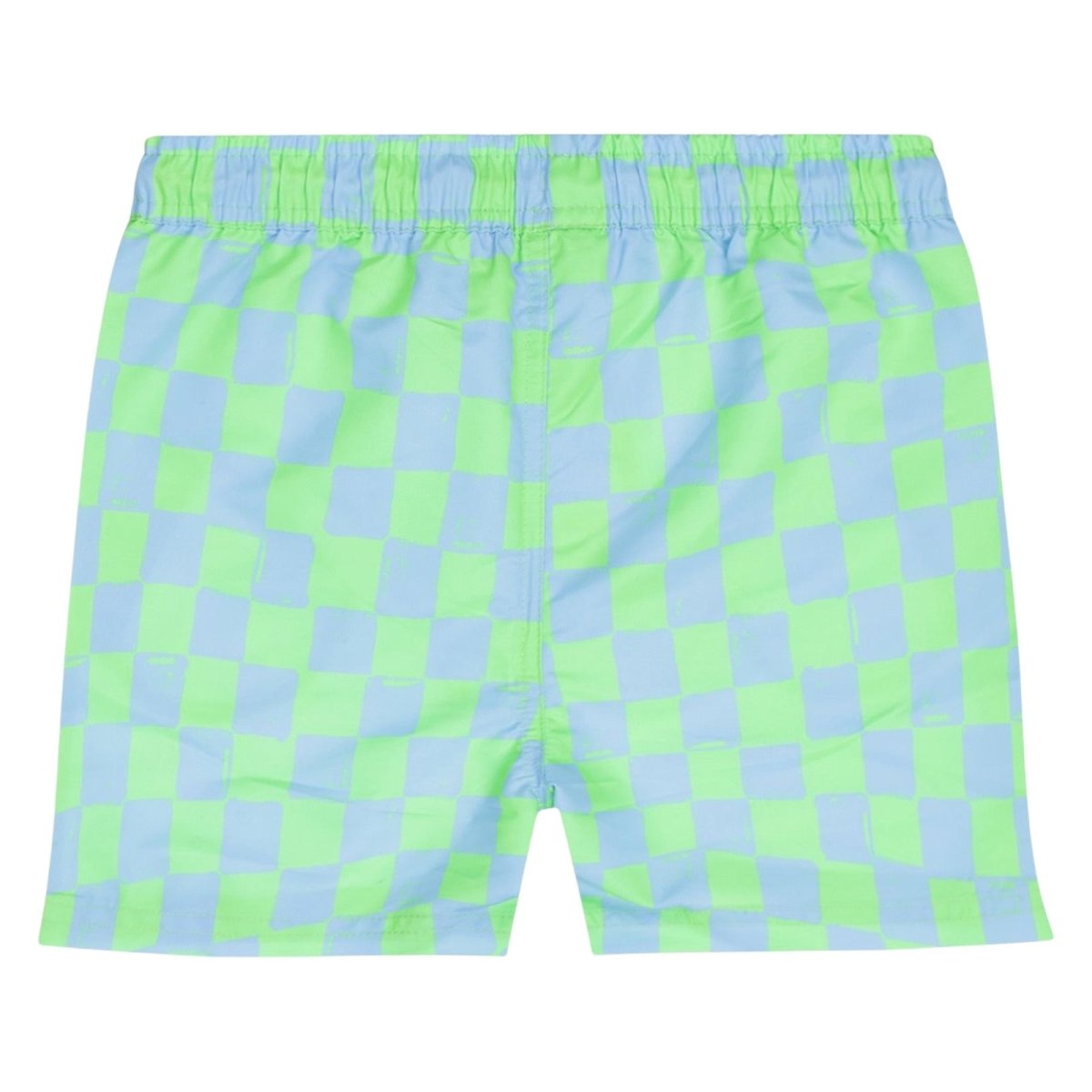 NEON CHECKERED SWIM TRUNK (PREORDER) - TUMBLE 'N DRY