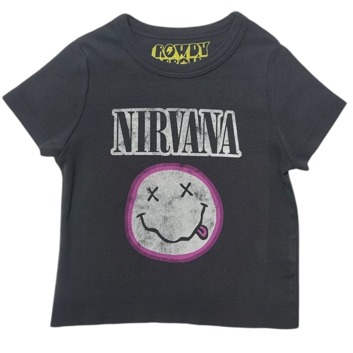 NIRVANA FITTED TSHIRT - SHORT SLEEVE TOPS