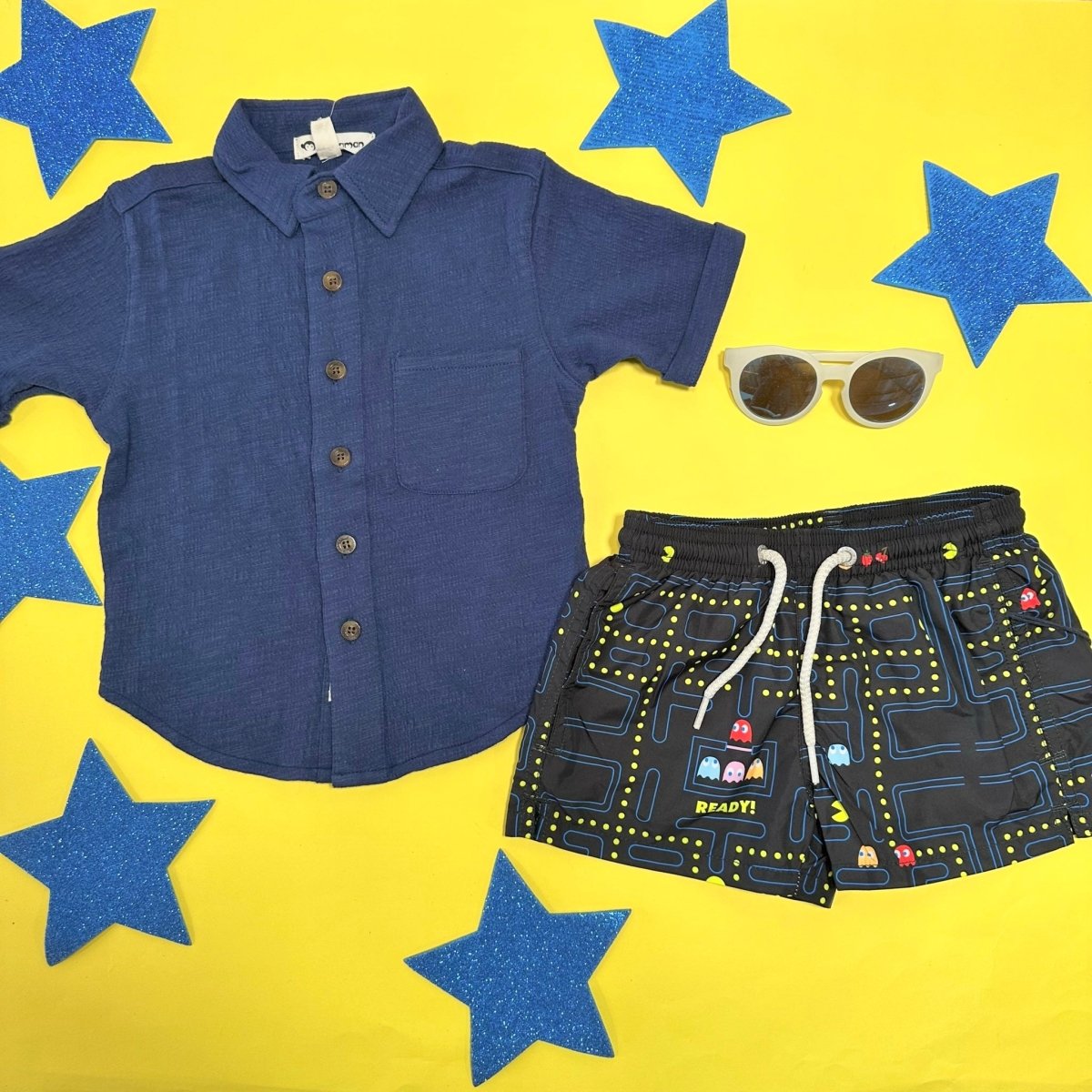 PACMAN SWIM TRUNKS - SWIM TRUNKS