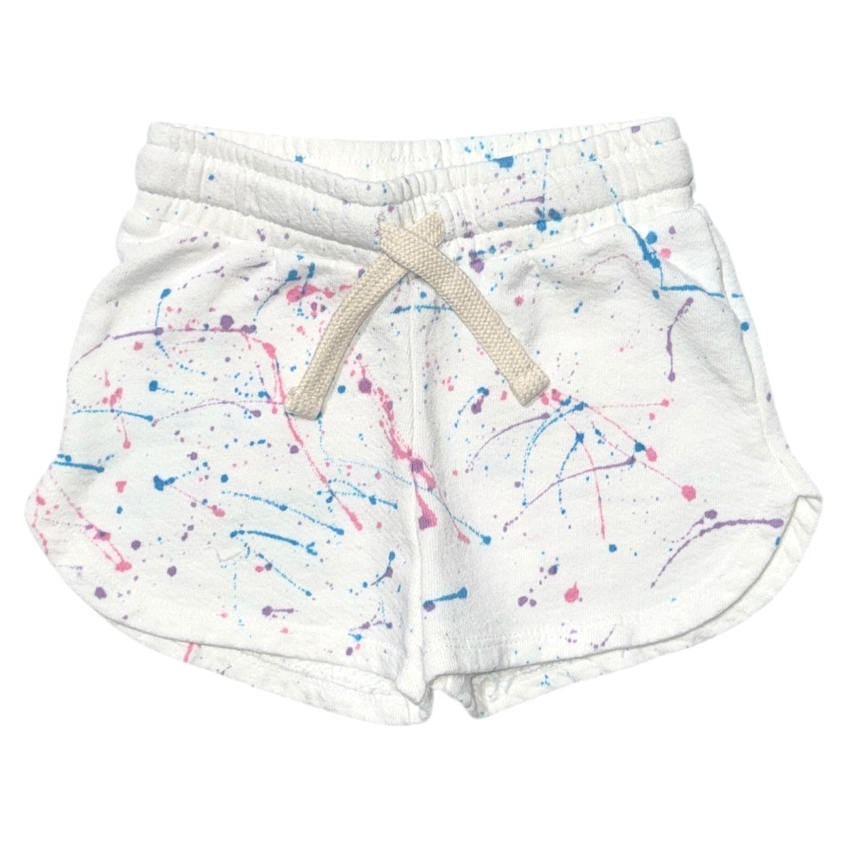 PAINT SPLATTER SHORTS - SHORTS