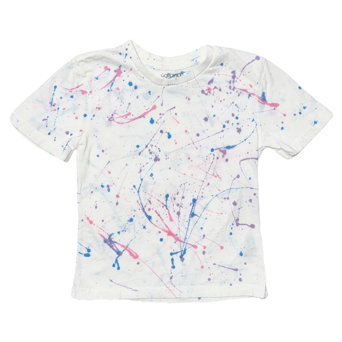 PAINT SPLATTER TSHIRT - SHORT SLEEVE TOPS