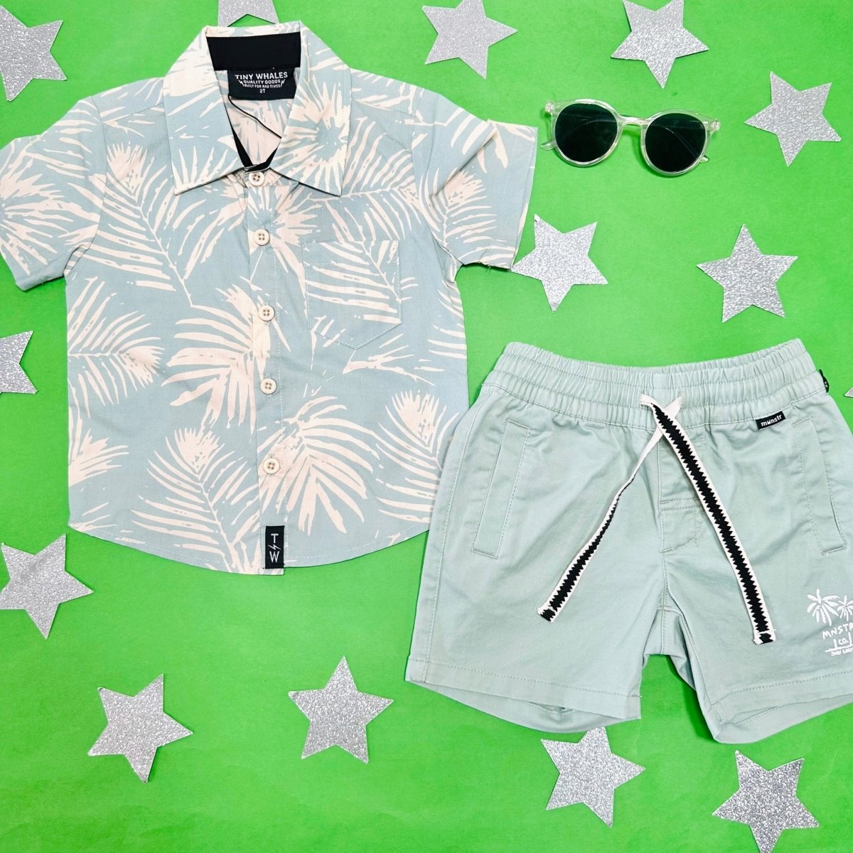 PARADISE BUTTON UP TOP - BUTTON DOWNS