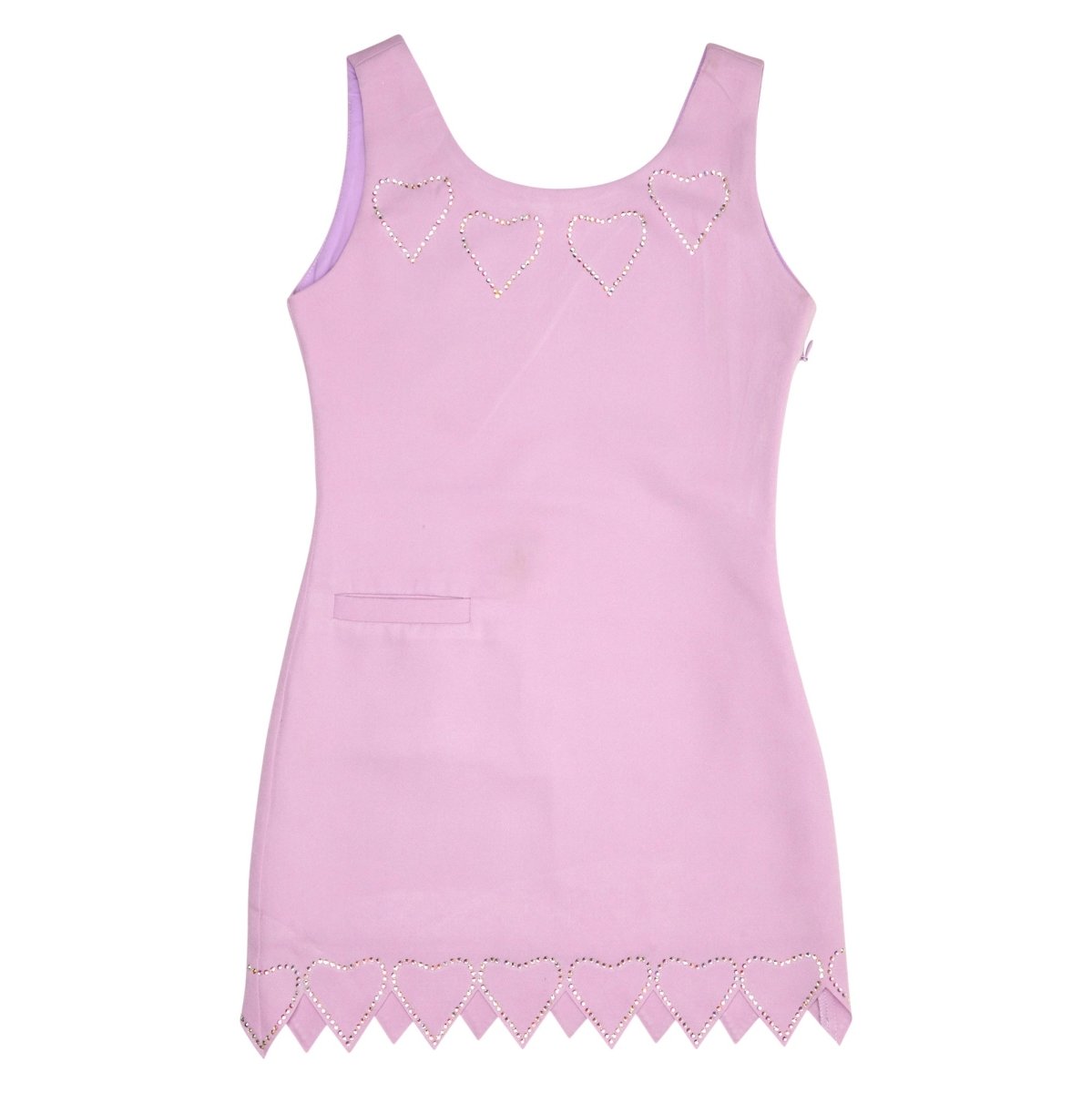 mini hearts dress Comfortable Crystal Hearts Dress