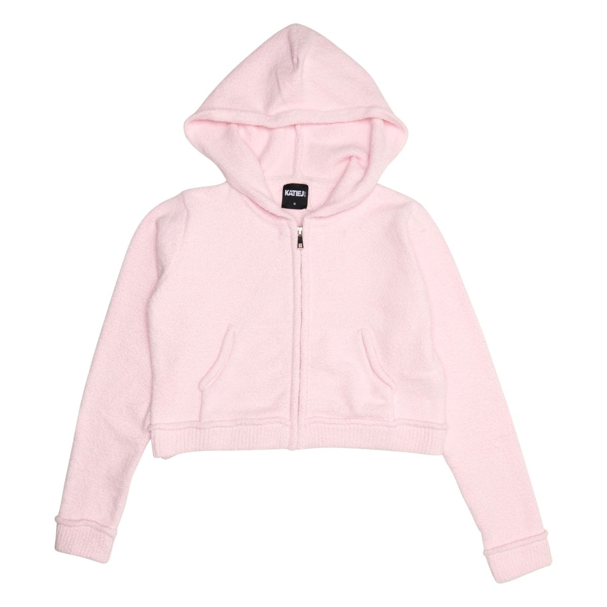 Girls Pink Parker Zip Up Hoodie | Mini Dreamers