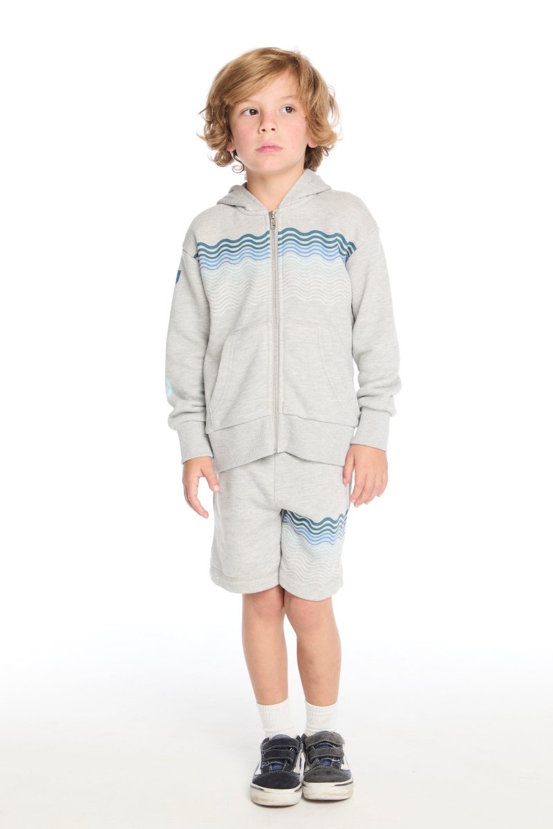 PEACE OUT ZIP UP HOODIE - HOODIES