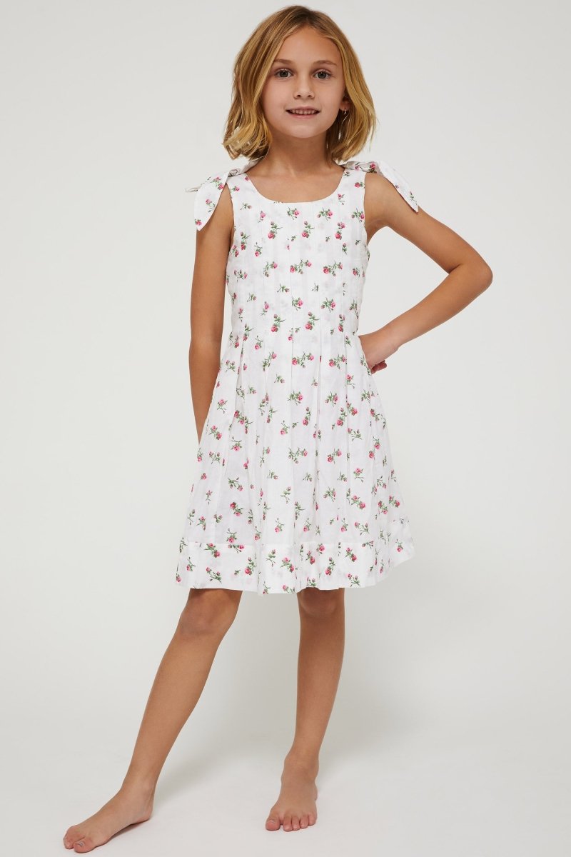 PEONY BLOSSOM LITTLE MAISIE DRESS - DRESSES