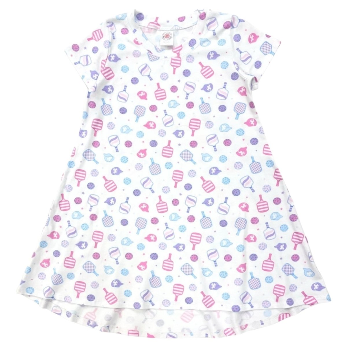 PICKLEBALL SHORT SLEEVE DRESS - DRESSES