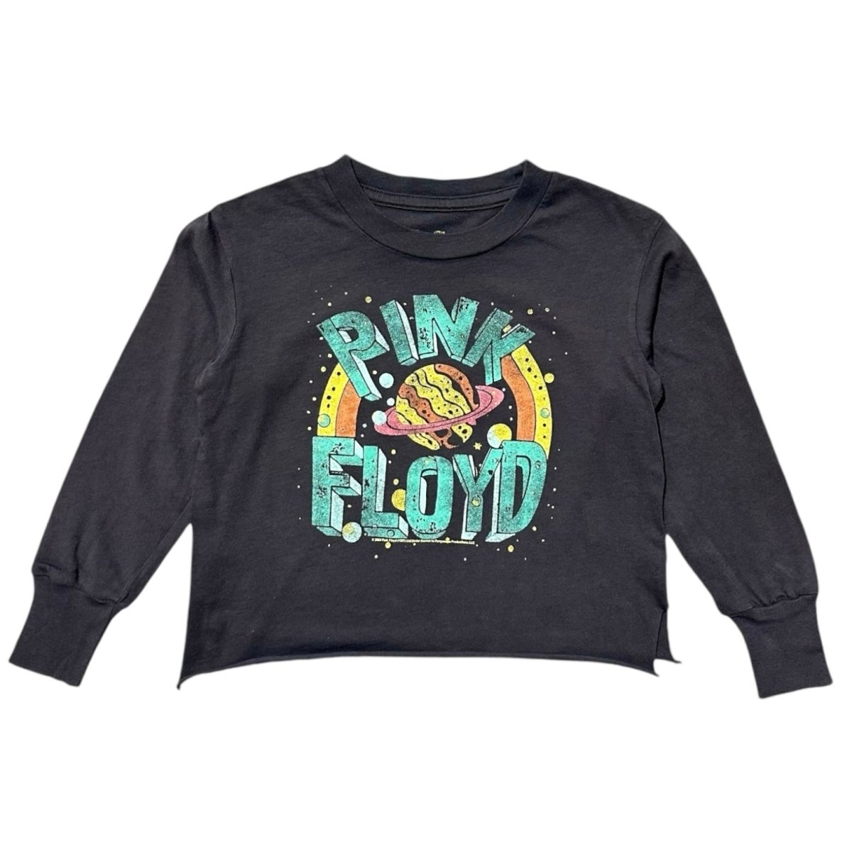 PINK FLOYD PLANET LONG SLEEVE TSHIRT - LONG SLEEVE TOPS