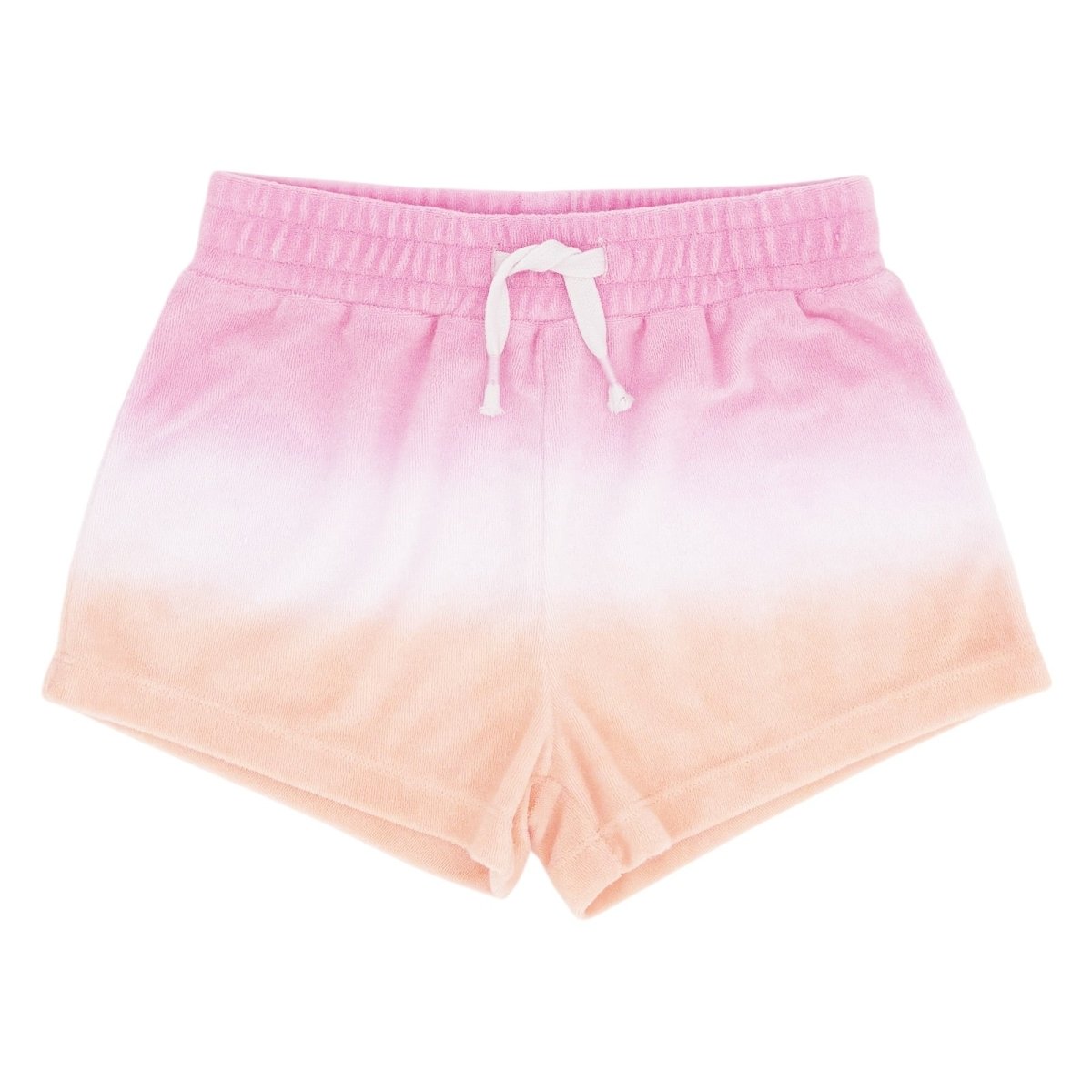 POP OMBRE TERRY WEEKEND SHORTS (PREORDER) - FEATHER 4 ARROW