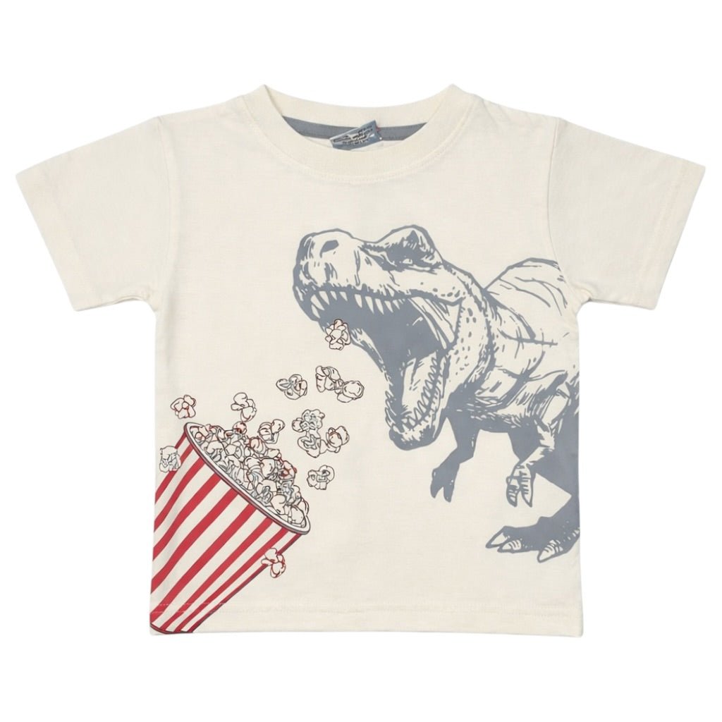 POPCORN DINO TSHIRT - MISH MISH