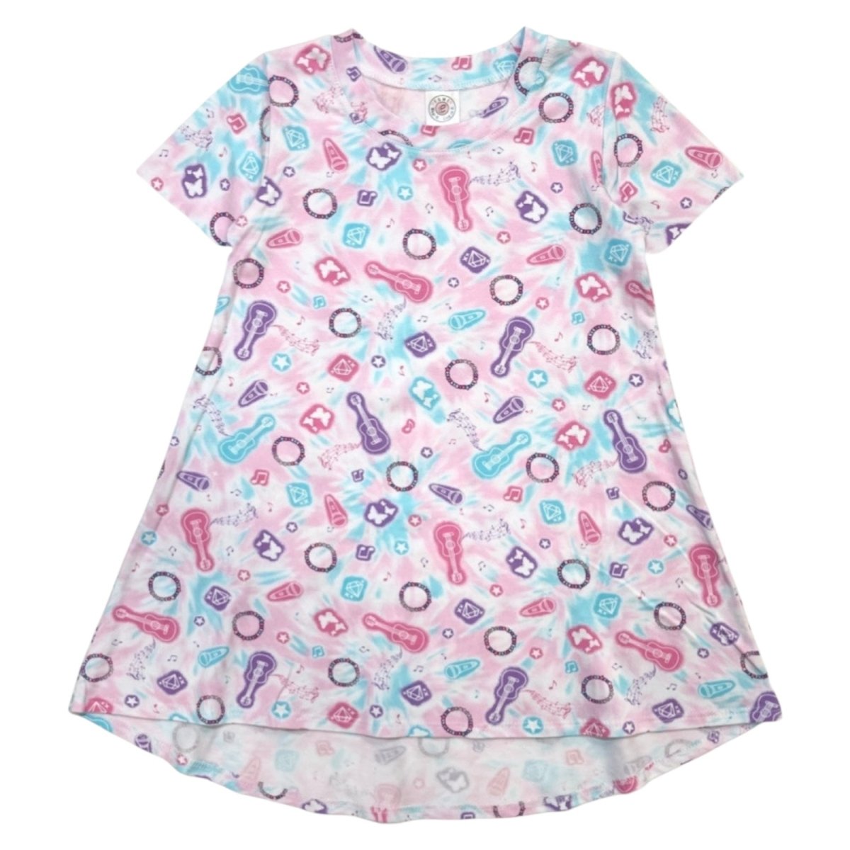 POPSTAR SHORT SLEEVE DRESS - ESME