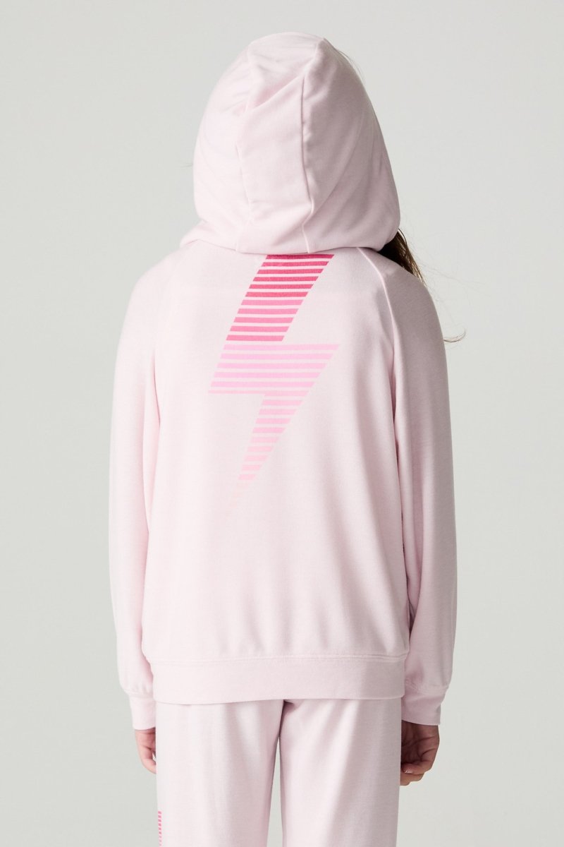 POWER BOLT ZIP UP HOODIE (PREORDER) - CHASER KIDS - HOODIES