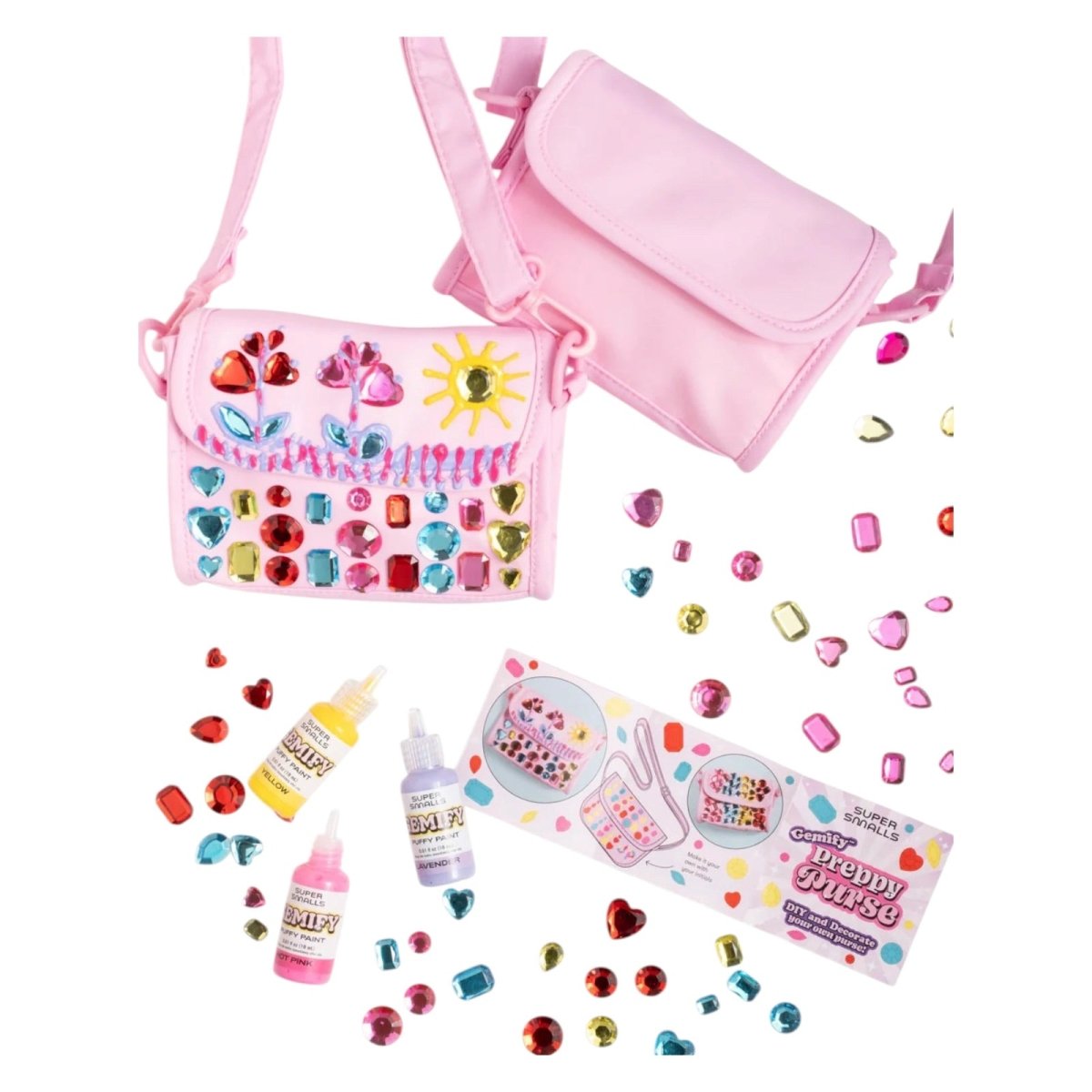 PREPPY PURSE GEMIFY CRAFT KIT - SUPER SMALLS