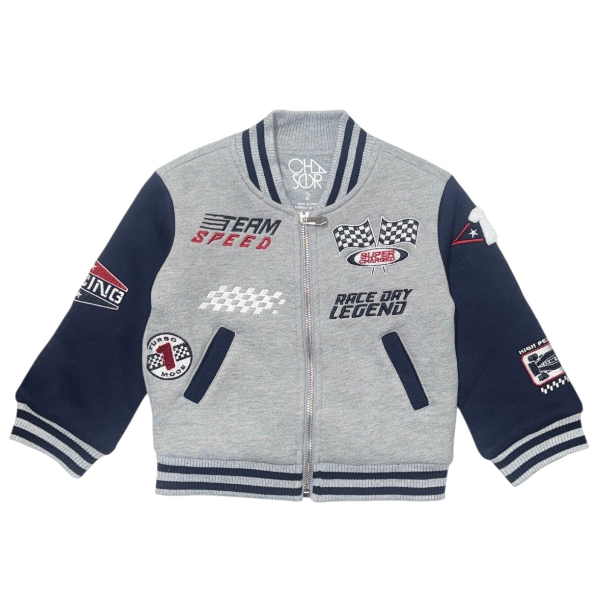 RACE CAR BOMBER JACKET - JACKETS