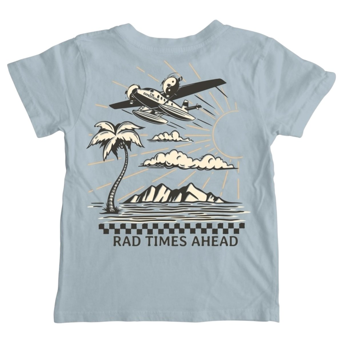 RAD TIMES AHEAD TSHIRT - SHORT SLEEVE TOPS