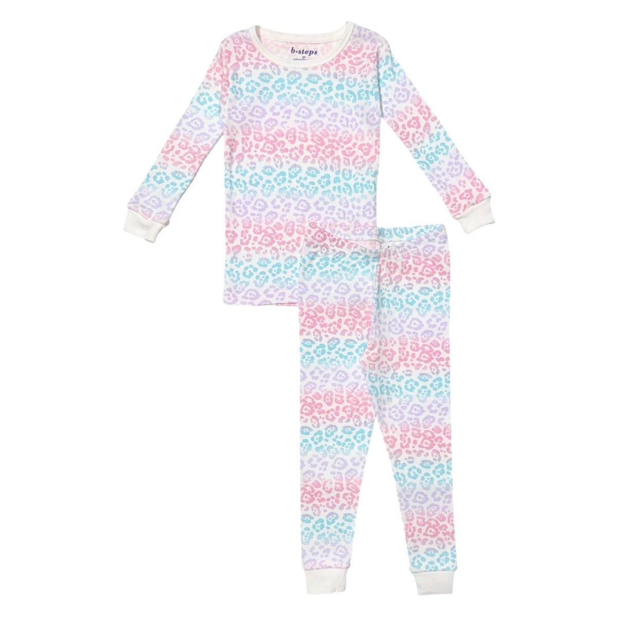 RAINBOW CHEETAH PJS - PAJAMAS