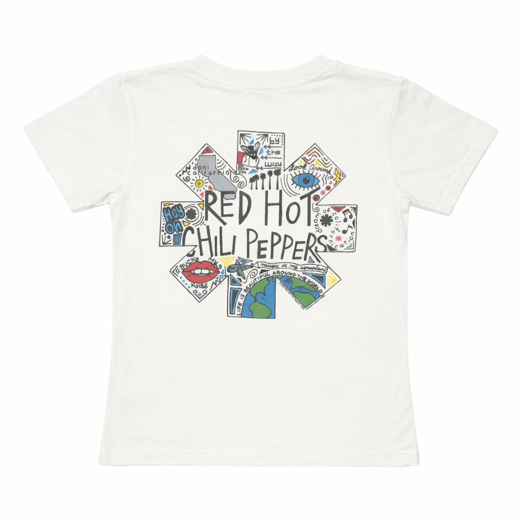 RED HOT CHILI PEPPERS TSHIRT by ROWDY SPROUT | Kids Fashion | Mini