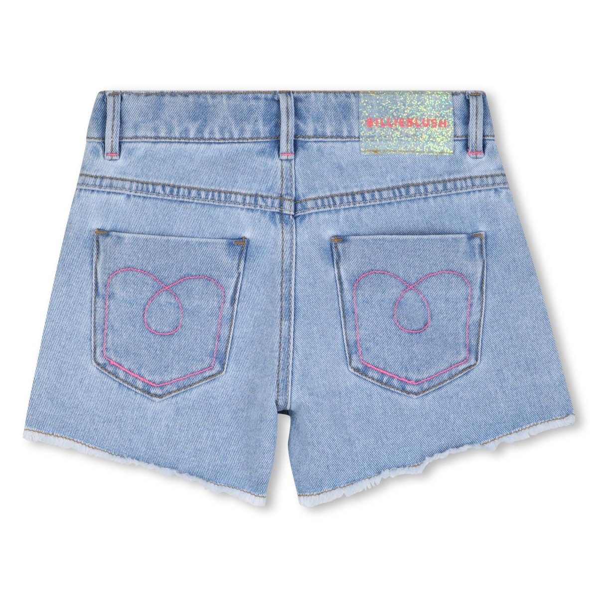 RHINESTONE DENIM SHORTS (PREORDER) - BILLIEBLUSH