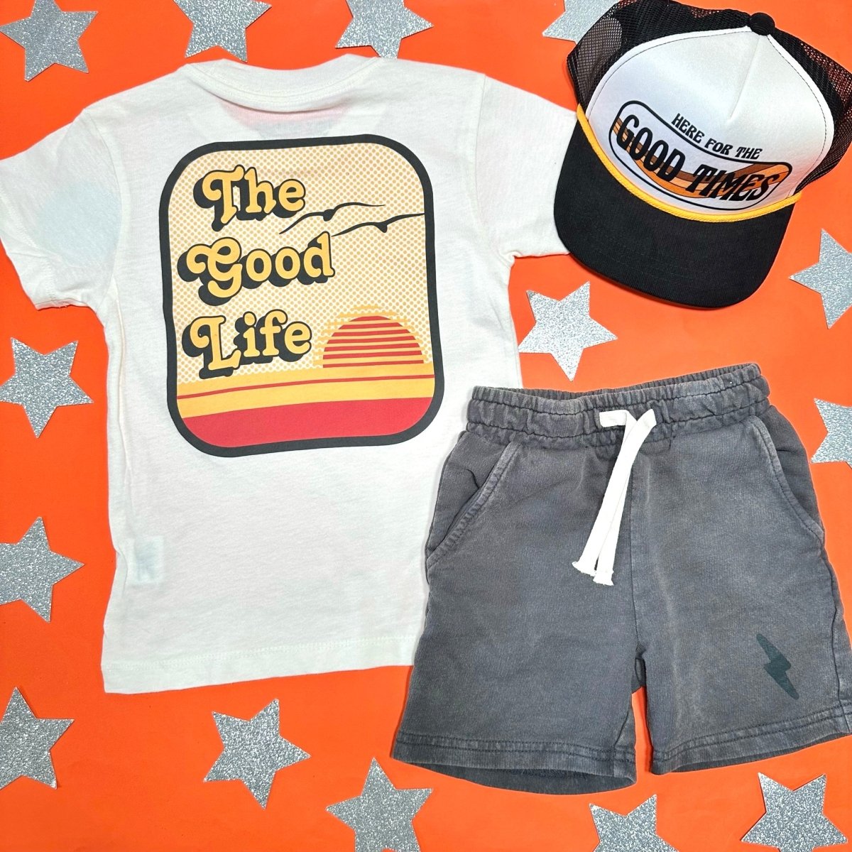 ROAD TRIPPER SHORTS - TINY WHALES