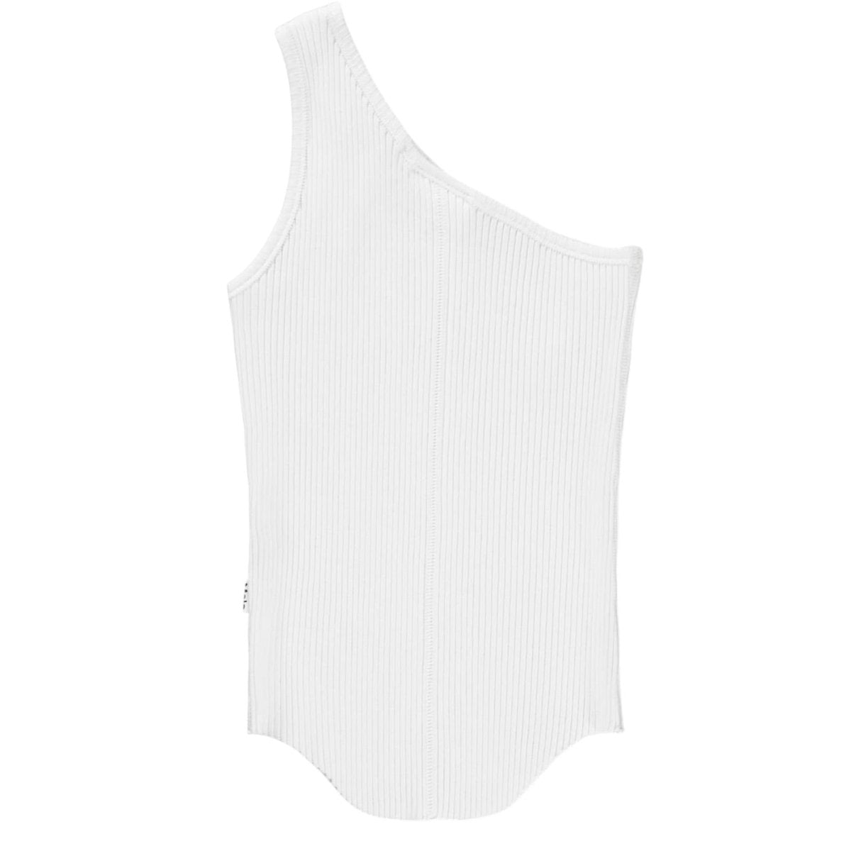 ROBINA RIBBED ONE SIDED TANK TOP (PREORDER) - MOLO