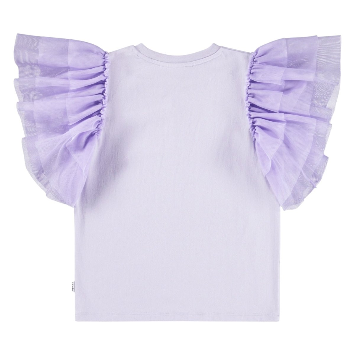 ROBYN RUFFLE SLEEVE TSHIRT - SHORT SLEEVE TOPS