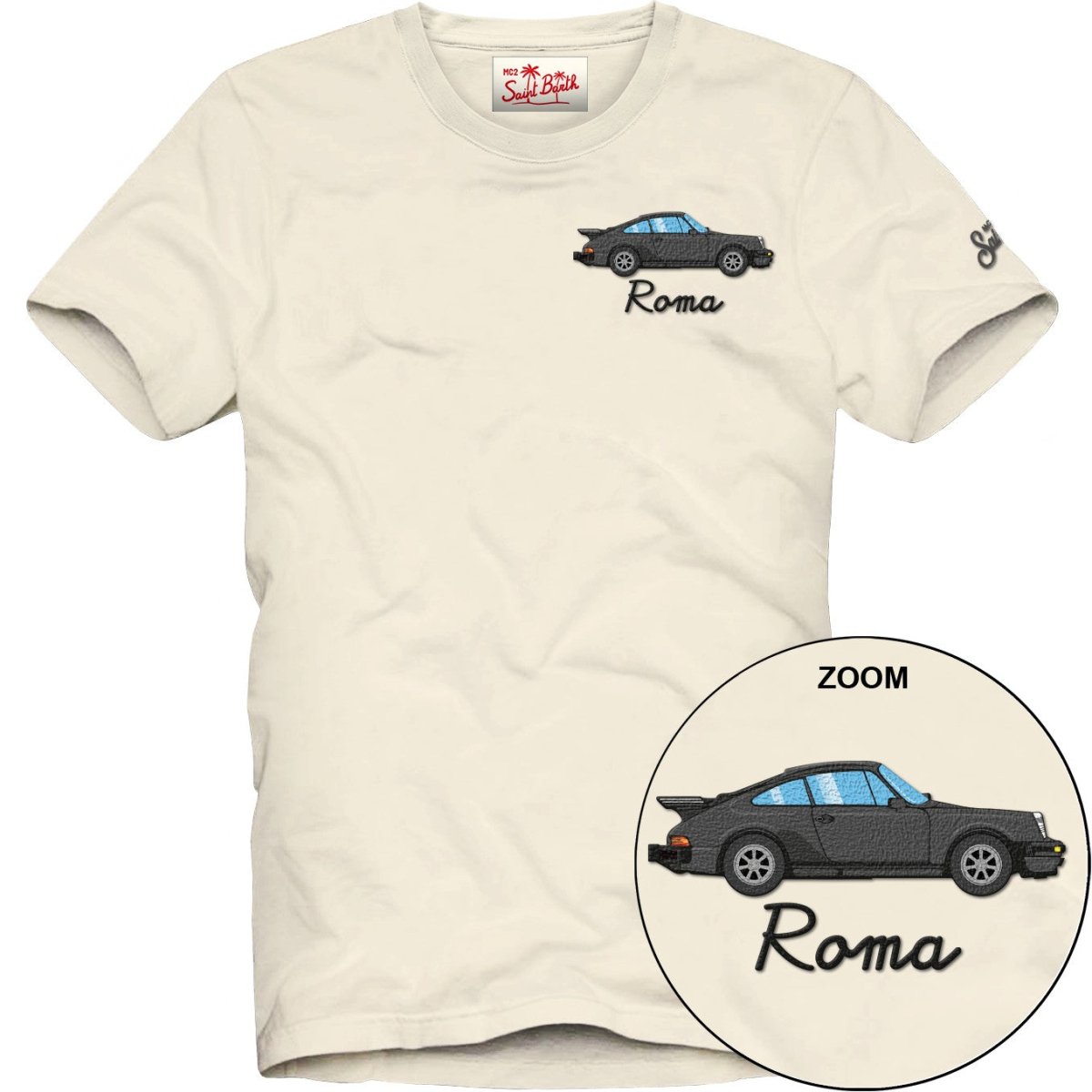 ROMA CAR TSHIRT (PREORDER) - MC2 SAINT BARTH KIDS
