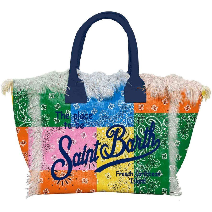 SAINT BARTH BANDANA PATCHES COLETTE BAG (PREORDER) - MC2 SAINT BARTH KIDS