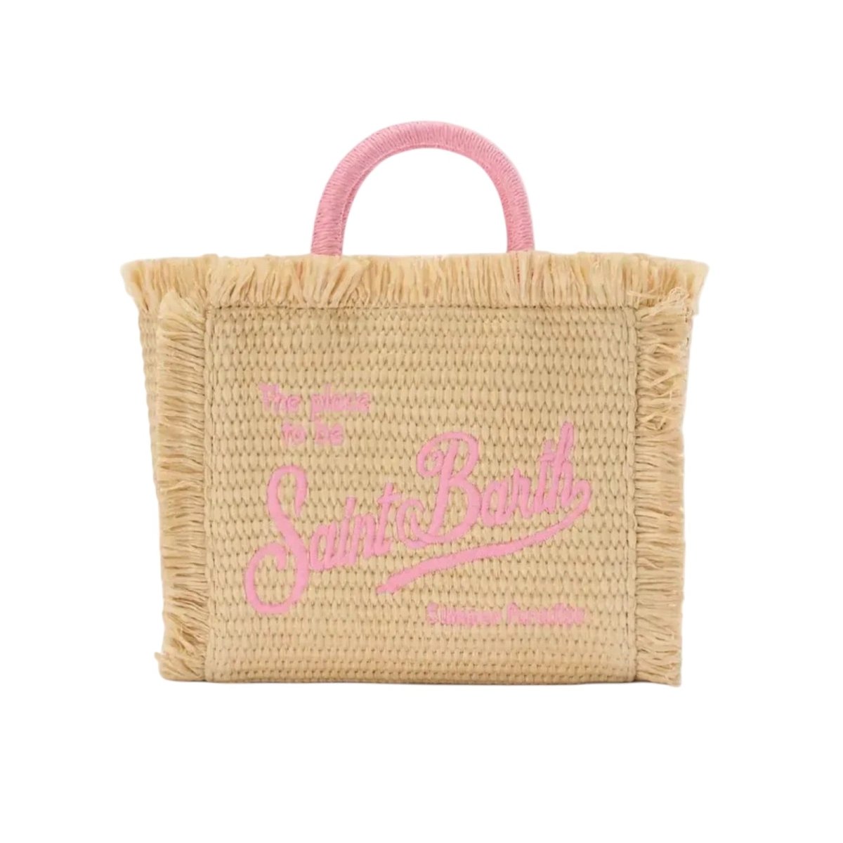 SAINT BARTH VANITY MINI STRAW BAG - MC2 SAINT BARTH KIDS