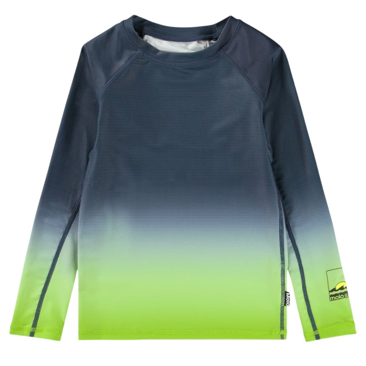 SCREEN FADE NEPTUNE LONG SLEEVE RASH GUARD (PREORDER) - MOLO