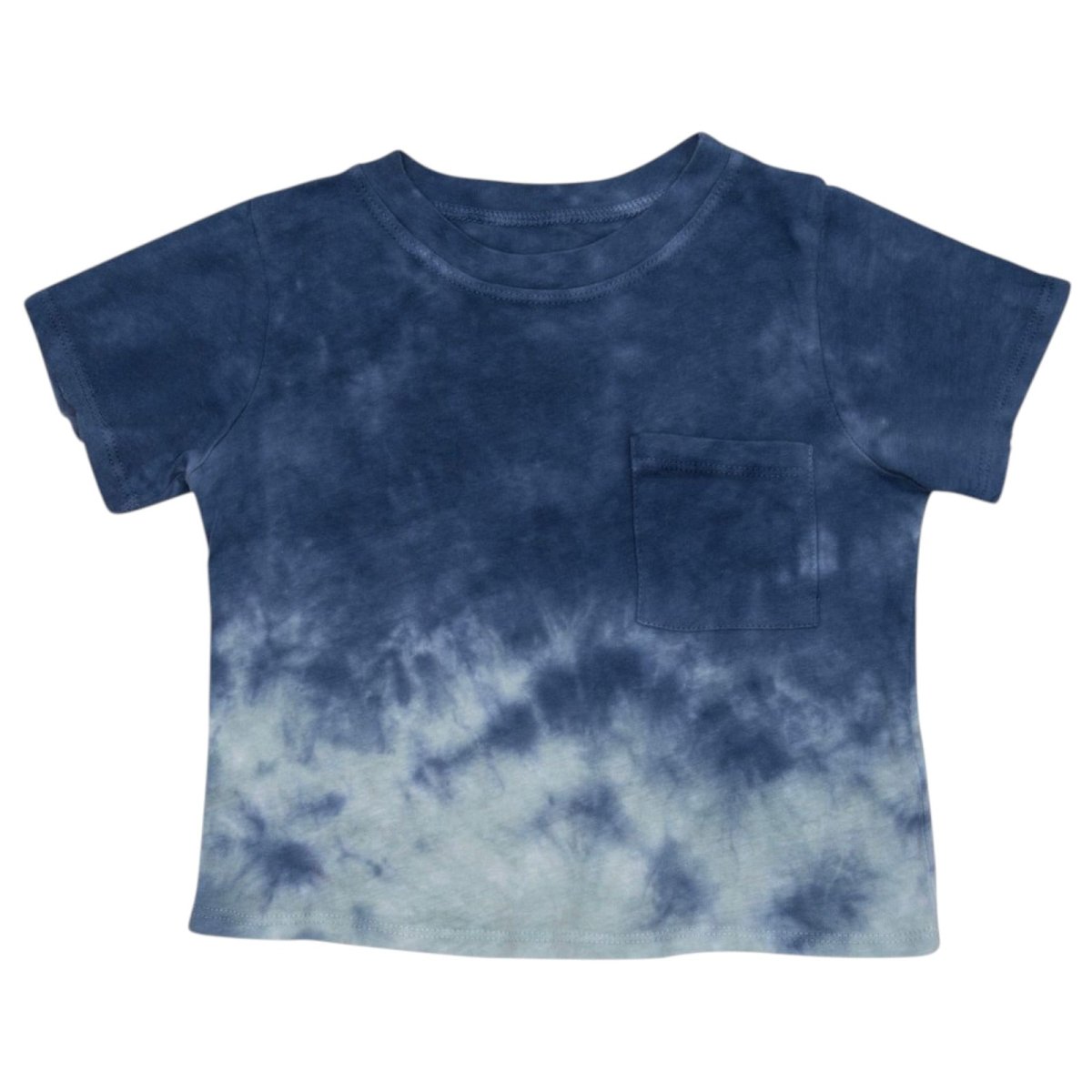 SEA SALT TIE DYE POCKET TSHIRT - FAIRWELL - SHORT SLEEVE TOPS