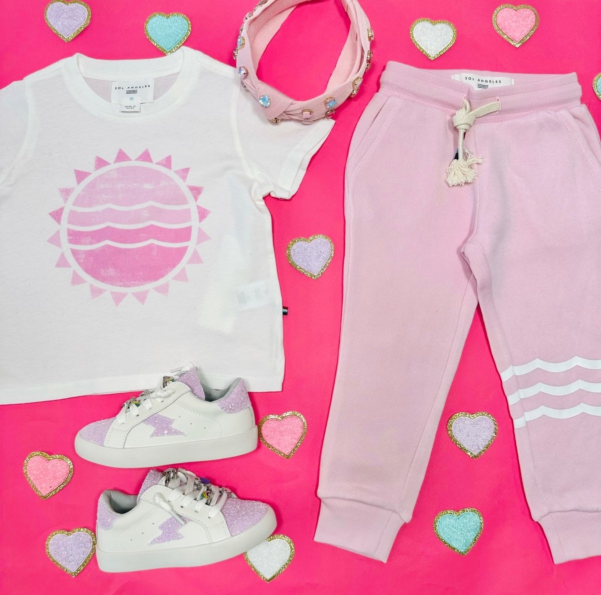 SEASHELL WAVES SWEATPANTS - SWEATPANTS