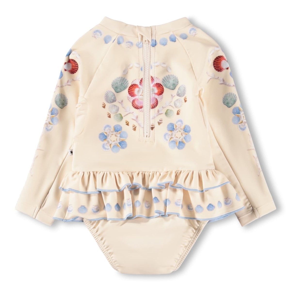 SEASHELLS NARICE RASH GUARD ONE PIECE SWIMSUIT (PREORDER) - ONE PIECE SWIMSUIT