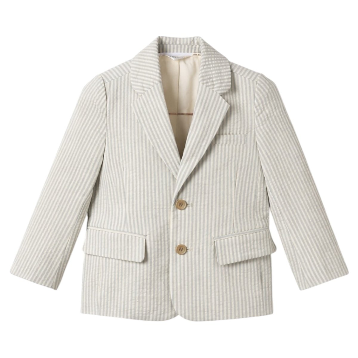 SEERSUCKER STRIPE SEBASTIAN BLAZER - NORALEE