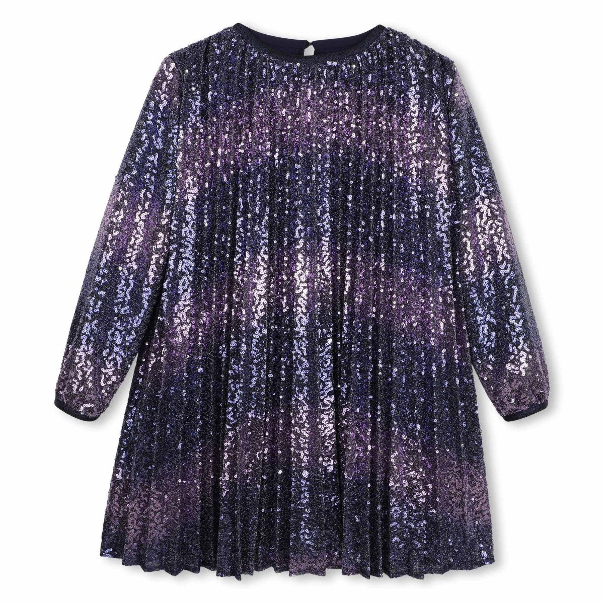 SEQUIN PLEATED DRESS (PREORDER) - BILLIEBLUSH