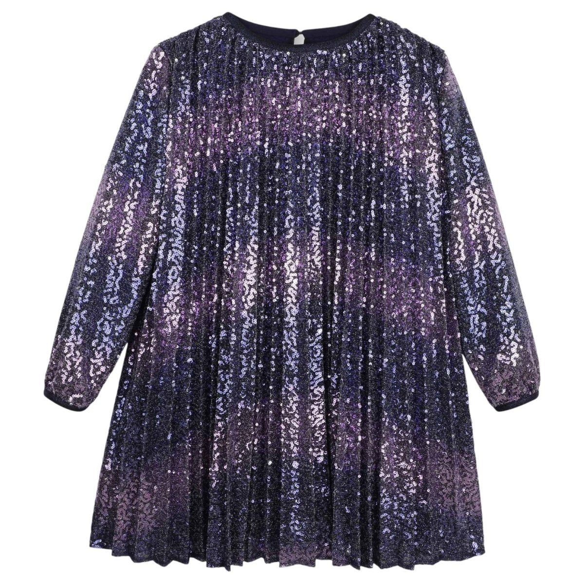 SEQUIN PLEATED DRESS (PREORDER) - BILLIEBLUSH