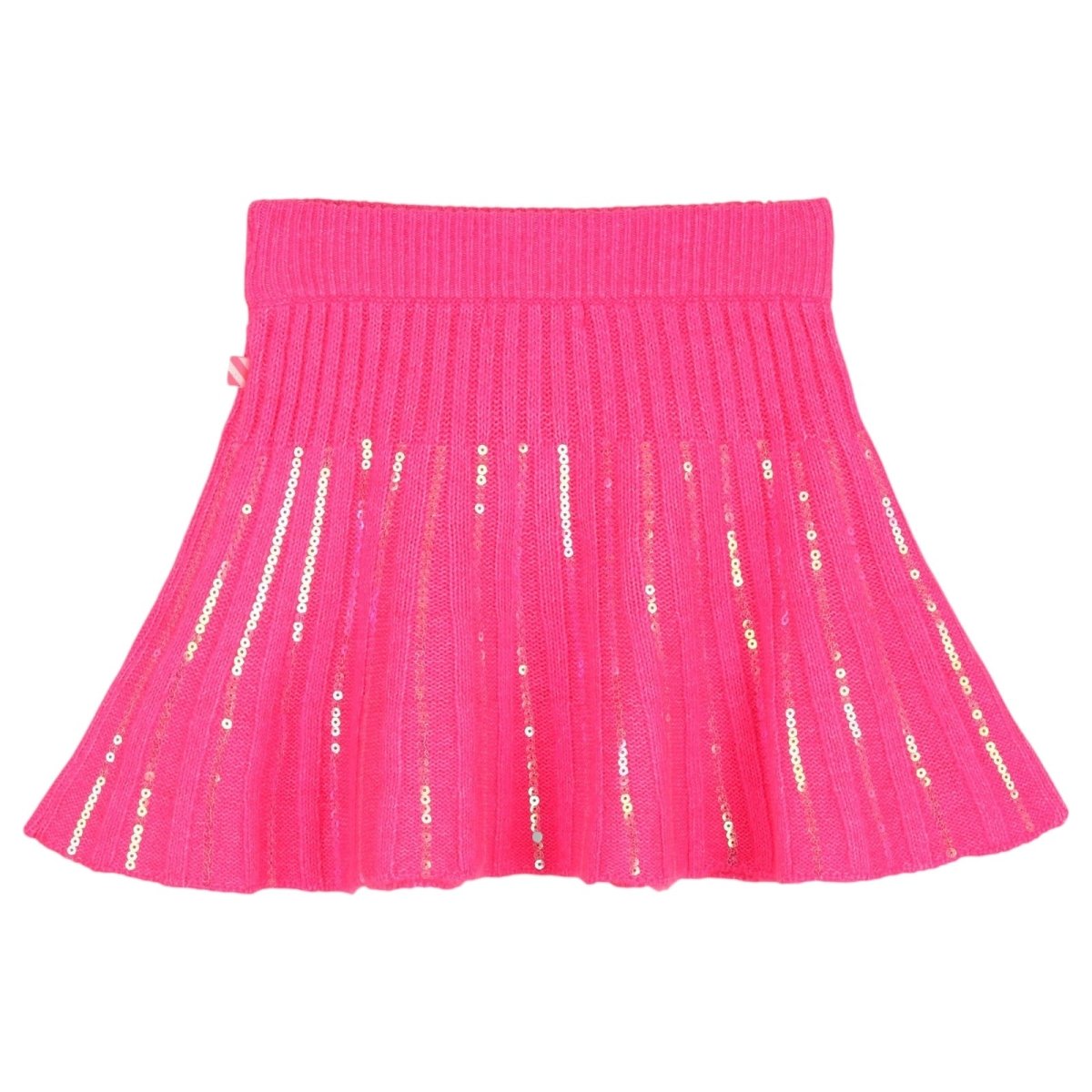 SEQUIN PLEATED SKIRT (PREORDER) - BILLIEBLUSH