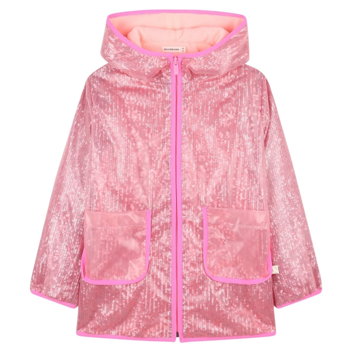 SEQUIN RAINCOAT JACKET - JACKETS