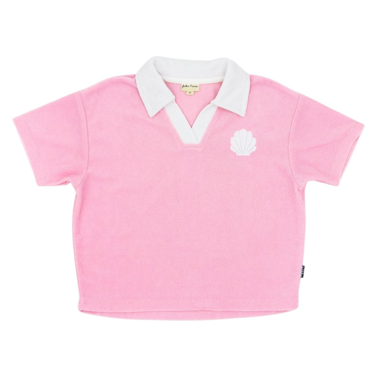 SHELL YEAH POLO TOP - SHORT SLEEVE TOPS