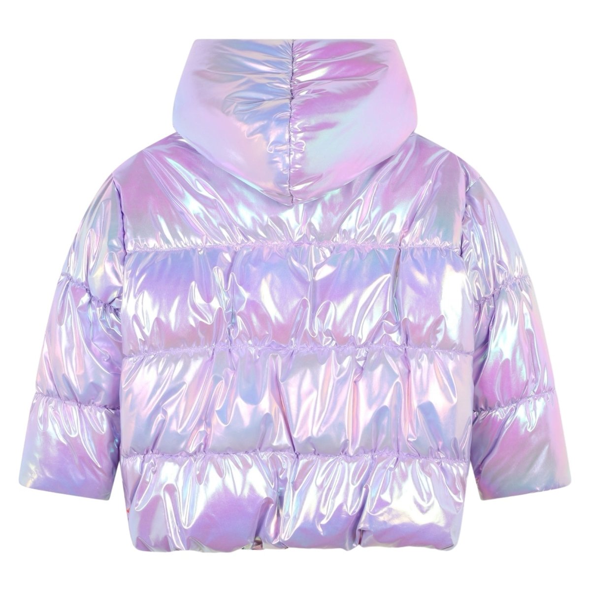 SHINY HEART PUFFER JACKET - JACKETS