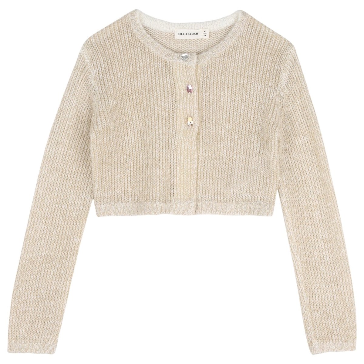 SHINY KNIT CARDIGAN (PREORDER) - BILLIEBLUSH