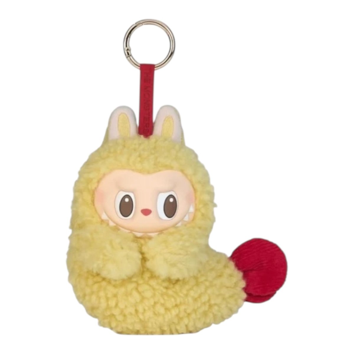 SHRIMP LABUBU WACKY MART SERIES EARPHONE CASE KEYCHAIN