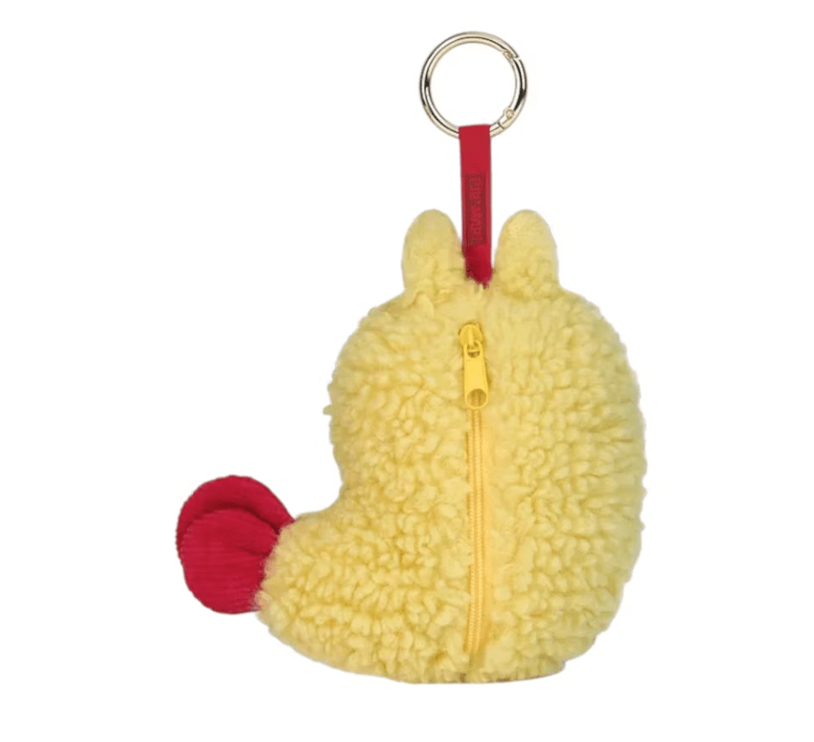 SHRIMP LABUBU WACKY MART SERIES EARPHONE CASE KEYCHAIN - LABUBU