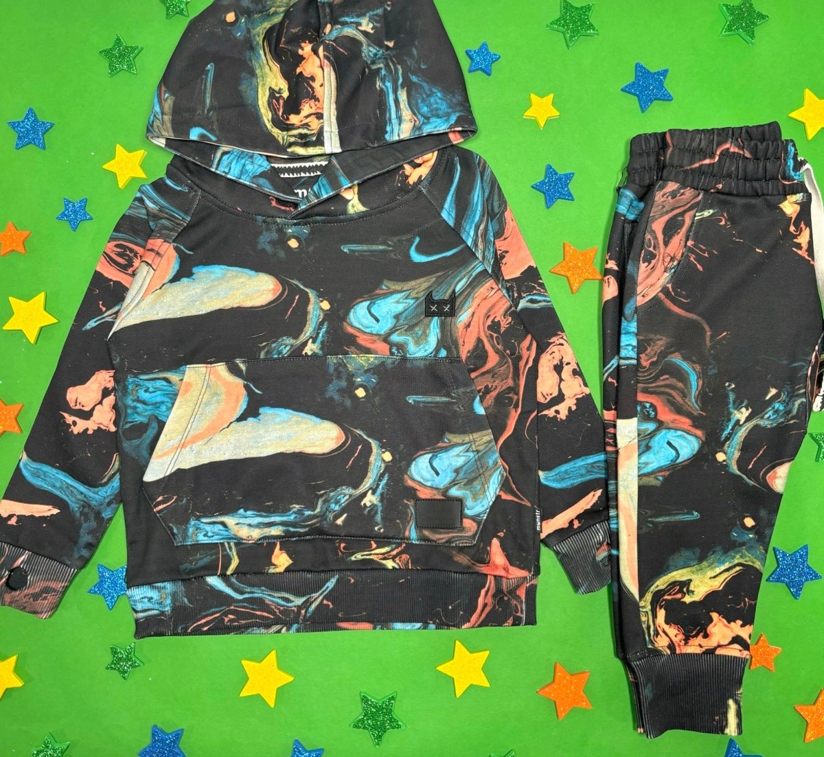 SLICKME SWIRL SWEATPANTS - SWEATPANTS