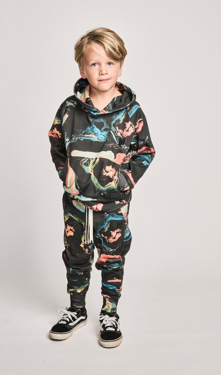 SLICKME SWIRL SWEATPANTS - SWEATPANTS
