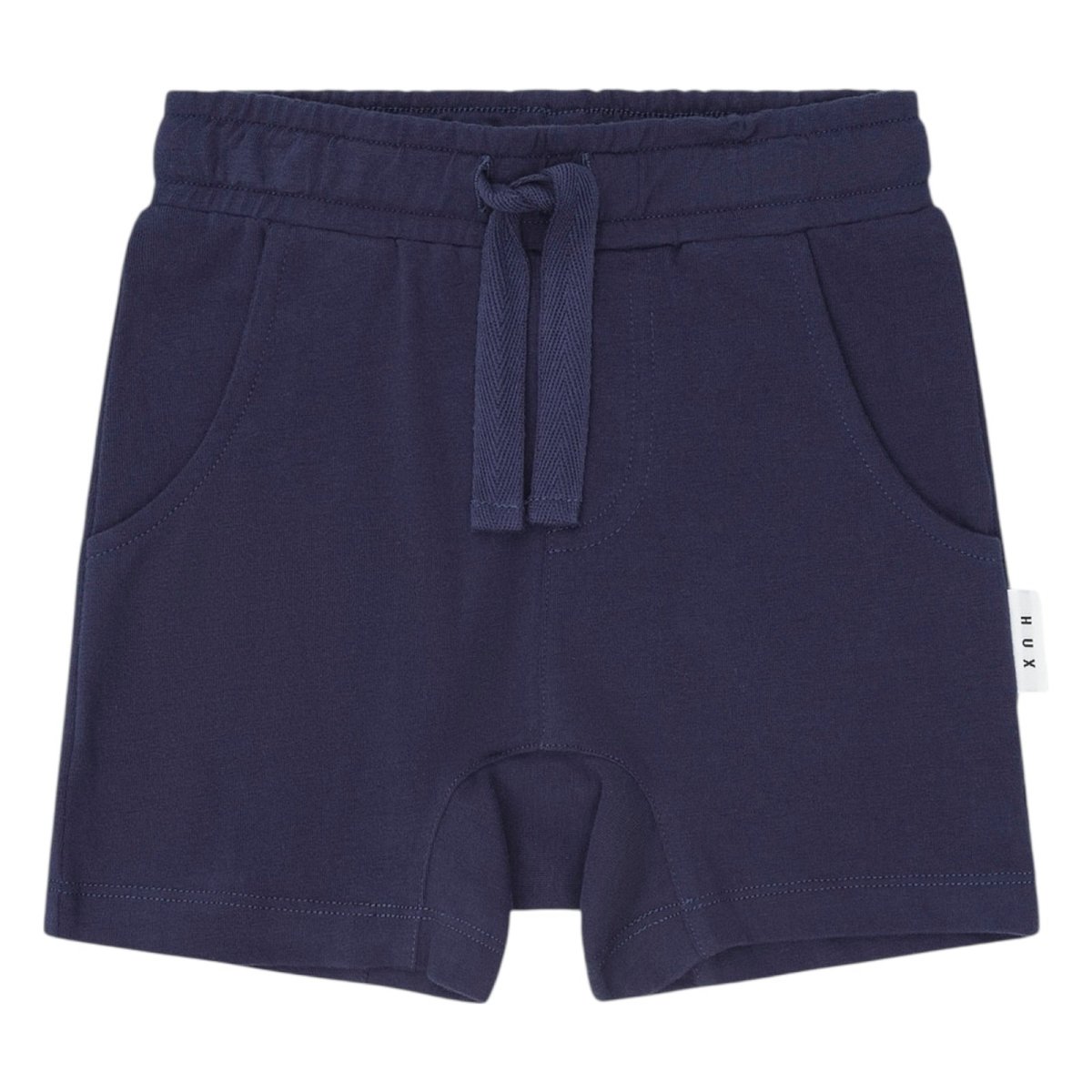 SOLID GUSSET SHORTS - HUXBABY