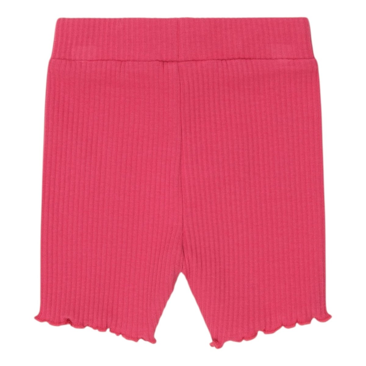 SOLID RIB BIKE SHORTS - HUXBABY