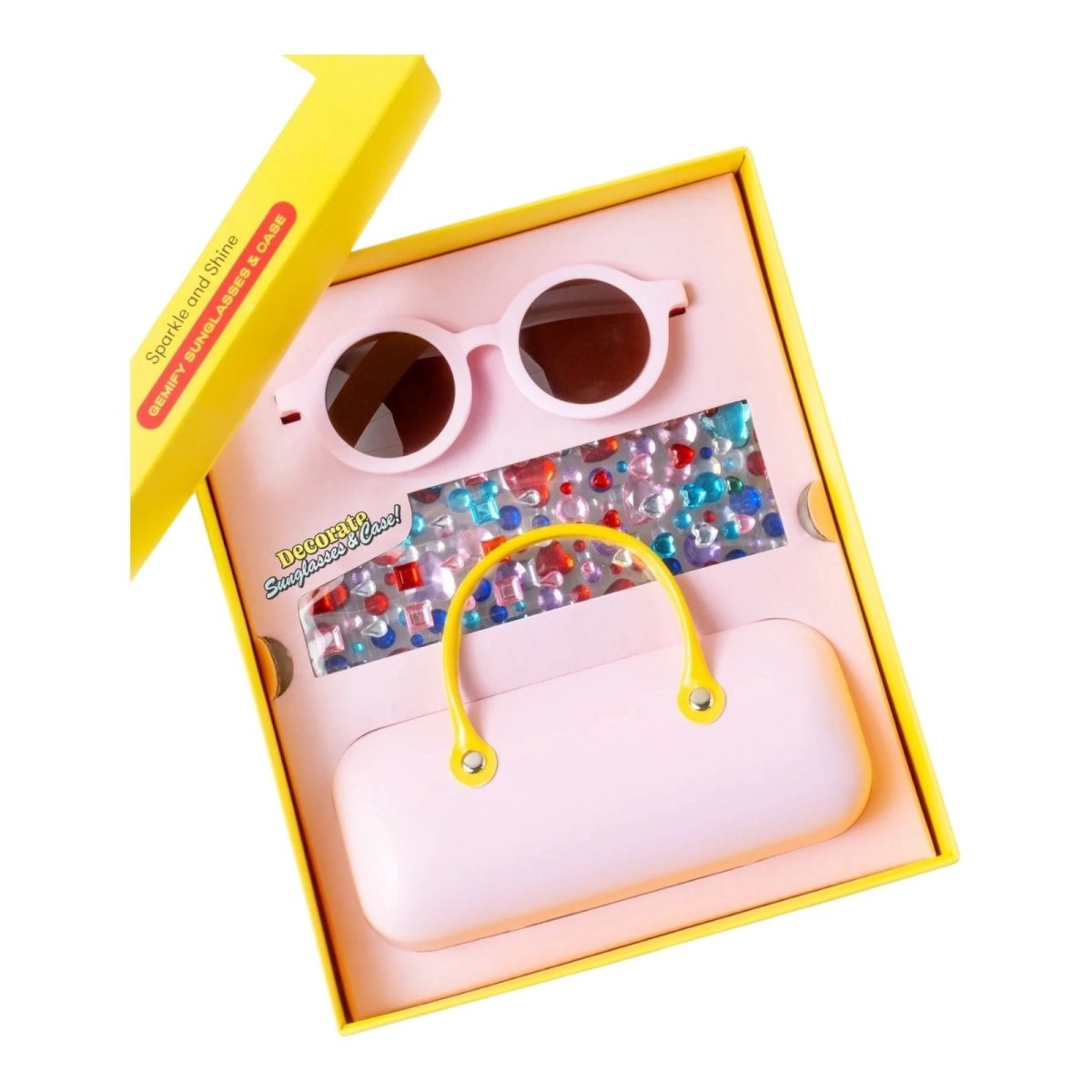SPARKLE AND SHINE GEMIFY SUNGLASSES & CASE - SUNGLASSES